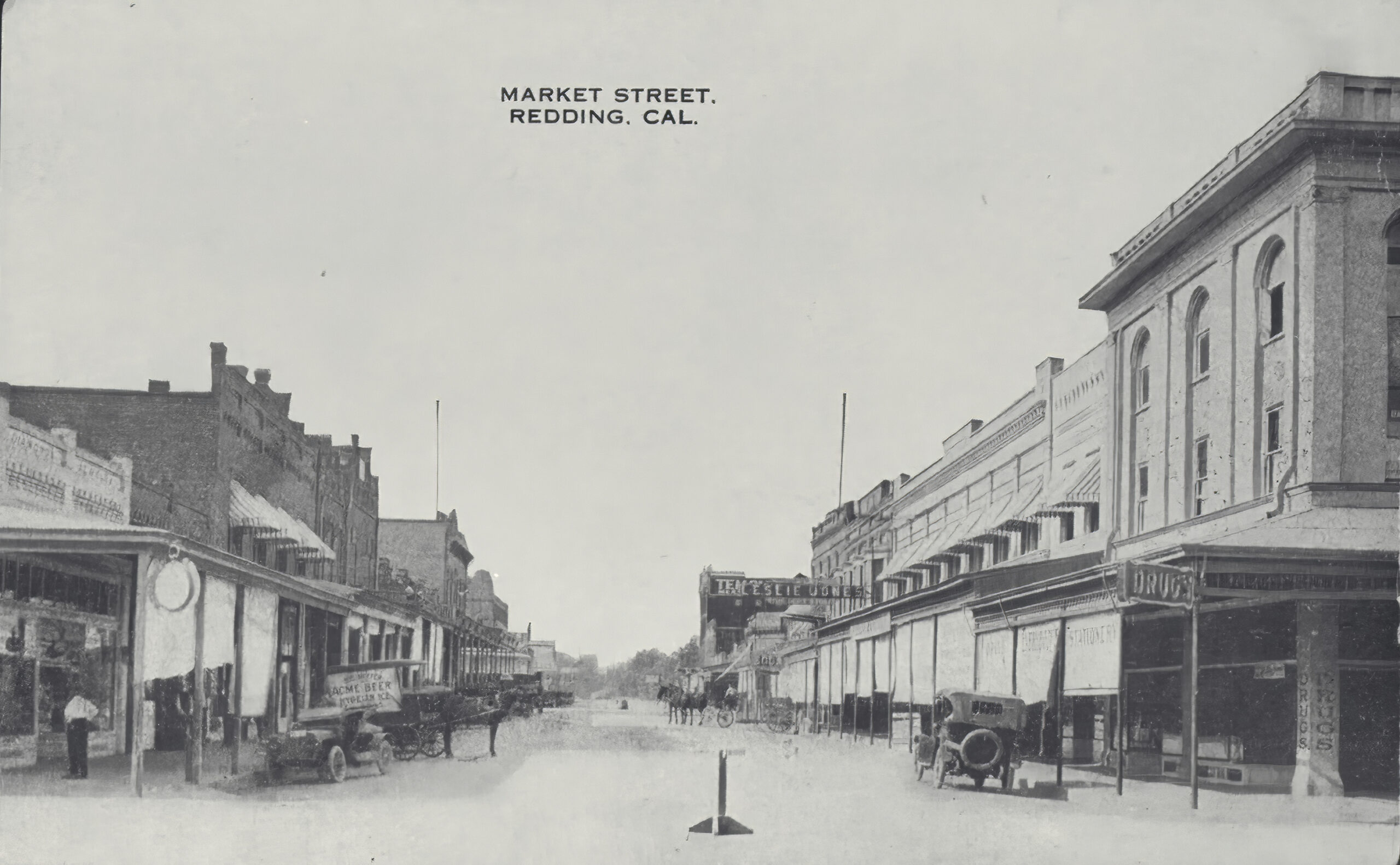Market St Redding Ca 1925
