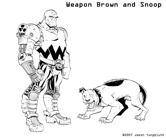 WeaponBrownandSnoopy