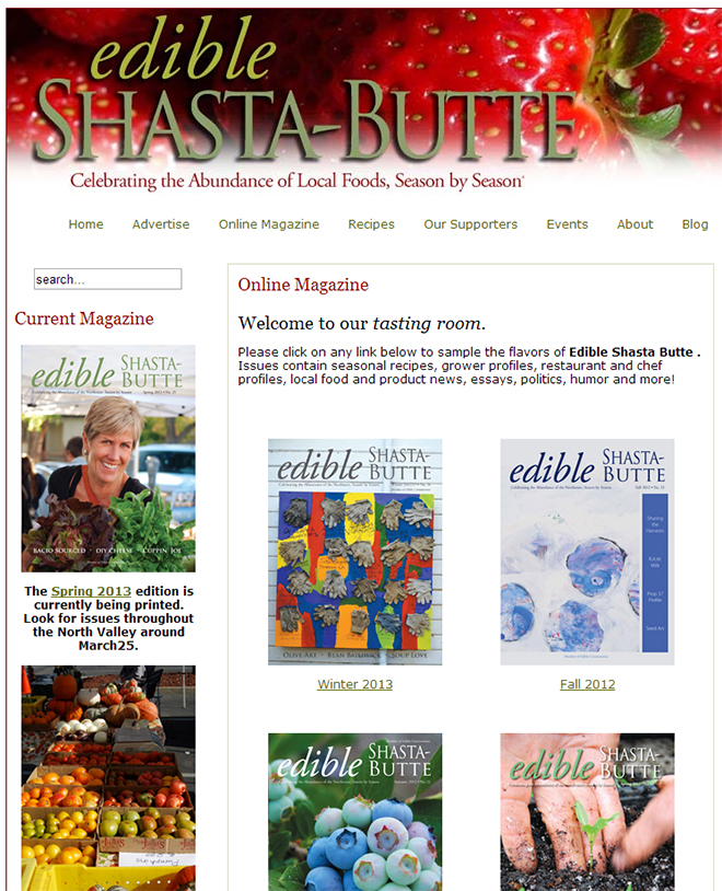 Edible Shasta Butte