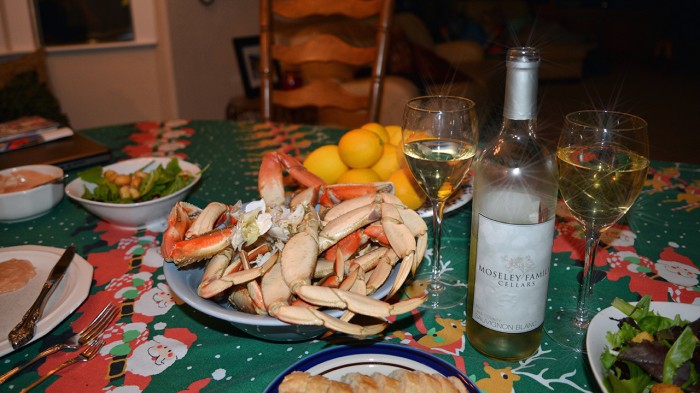 Moseley and Dungeness Crab Christmas