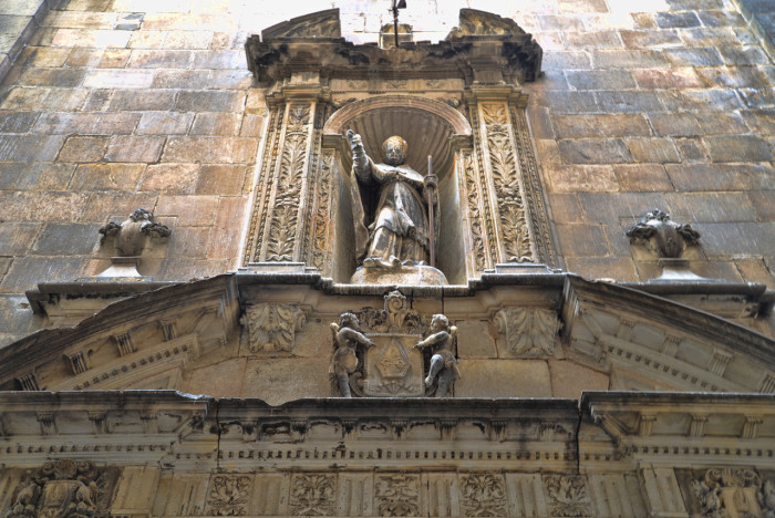 Barcelona church detail