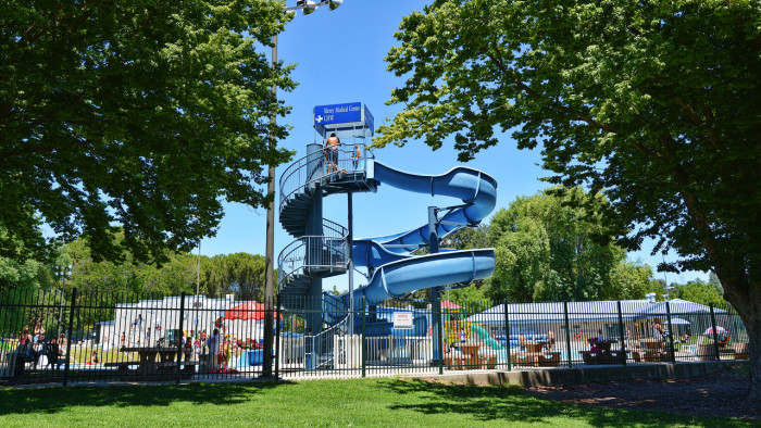 Aquatic Center Slide