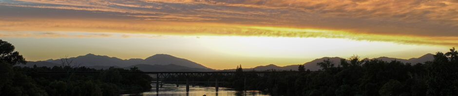 Still shots of Lake Redding at sunset